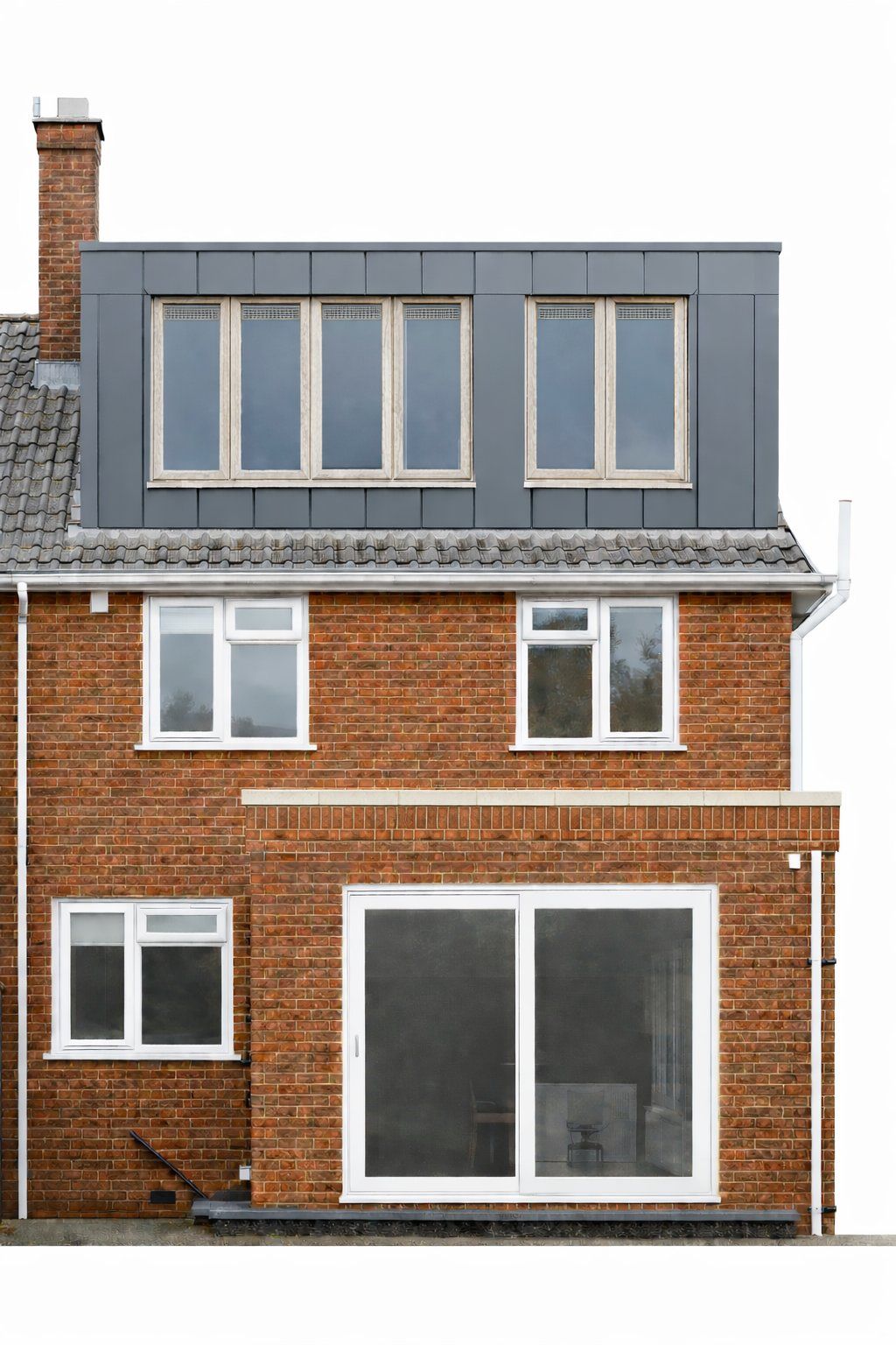 Proposed rear elevation drawing