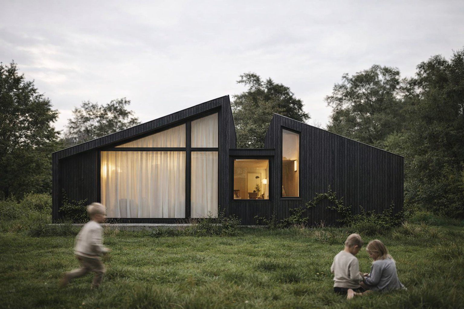 Cabin — Paragraph 55 new build, rural England